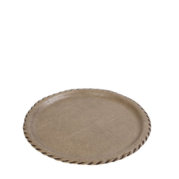 Δίσκος Σερβιρίσματος Στρογγυλός PVC Μπεζ Φ39x2cm LTC38K20-1