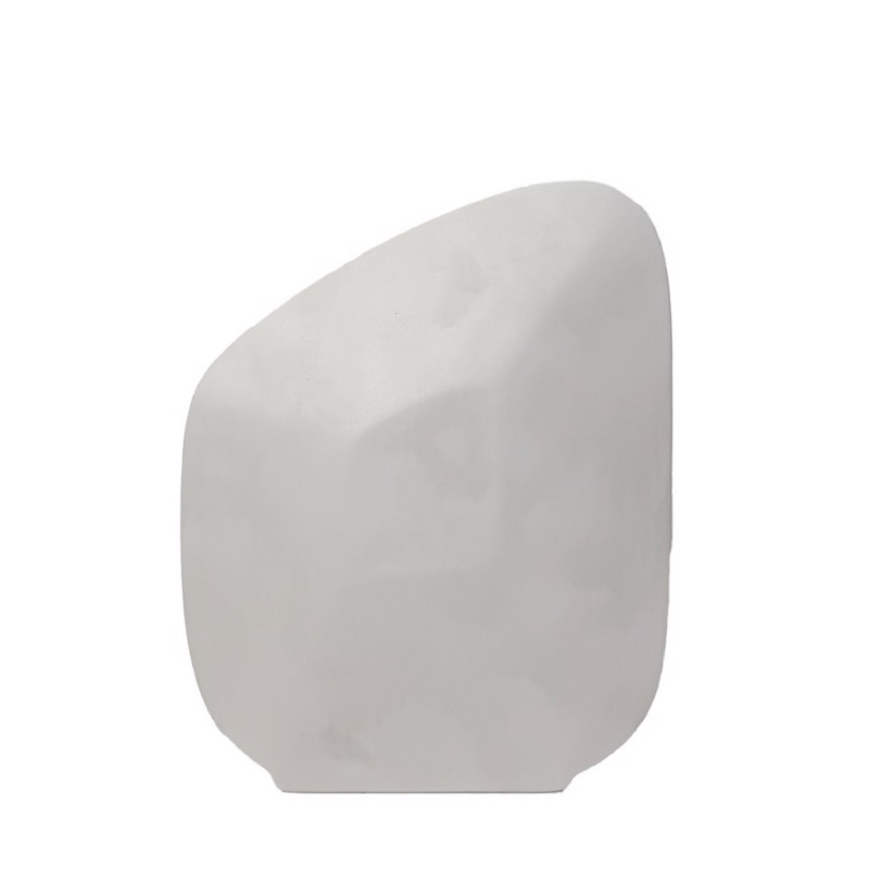 Βάζο Λευκό Κεραμικό Πλακέ 27x11.5x33.5cm MAH111 Espiel