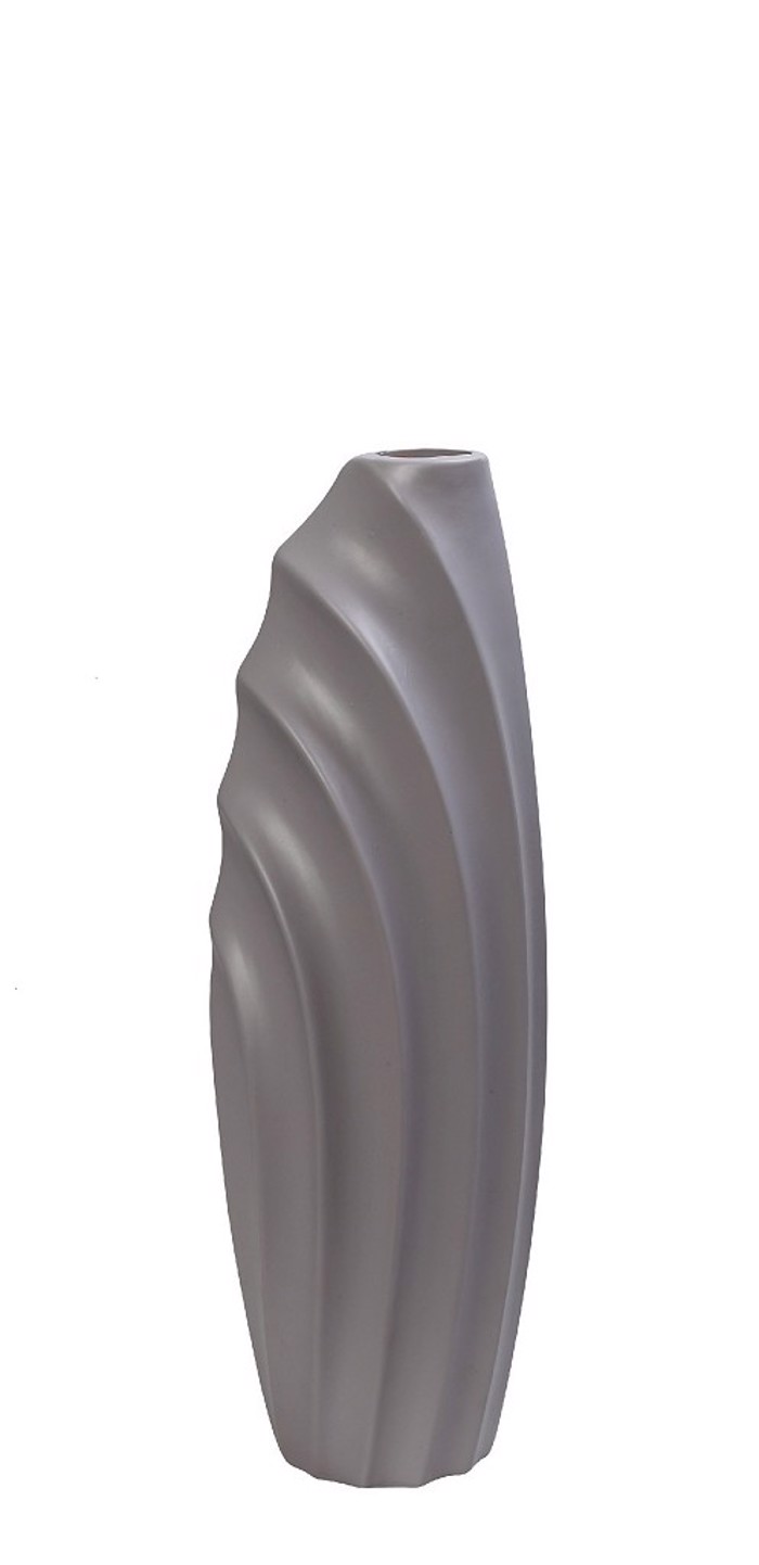 Bazo Keramiko Asummetro Ggri 16x12x35cm MIG114 Espiel