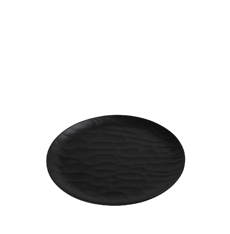 Πιάτο Ρηχό Μελαμίνης Μαύρο Φ21X1.2cm MLB343K72-6 Espiel