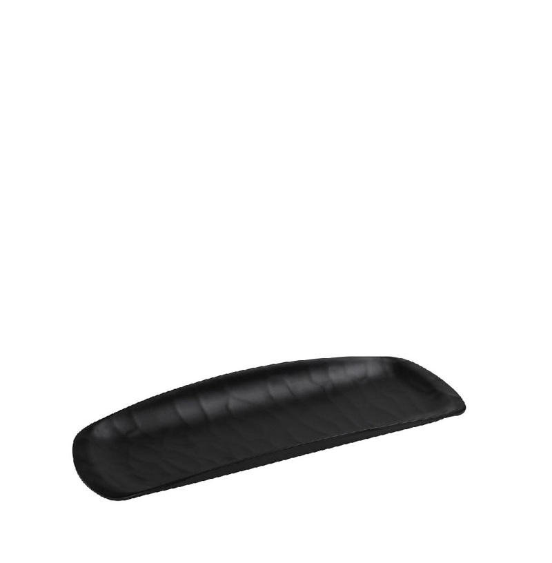 Black Γόνδολα Ορθ. 21Χ8.5εκ Wavy Matte Μελαμίνης MLB382