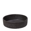 Piatela Bathia Kafe Porselanis ''Scratched'' 34.5X34.5X6cm NFU514 Espiel