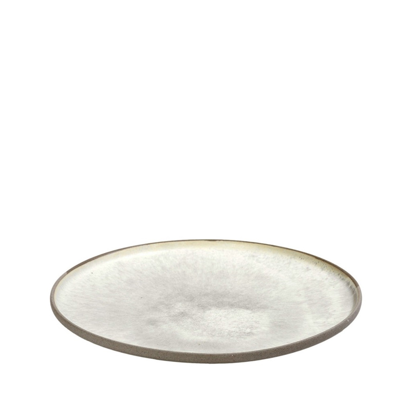 Πιάτο Ρηχό ''SPIRIT'' Stoneware Μπεζ Nordic/Step Φ20.5x