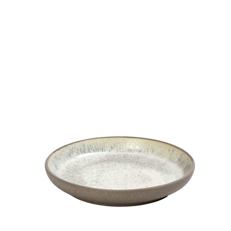 Πιάτο Βαθύ ''SPIRIT'' Stoneware Μπεζ Nordic/Step Φ15.3x
