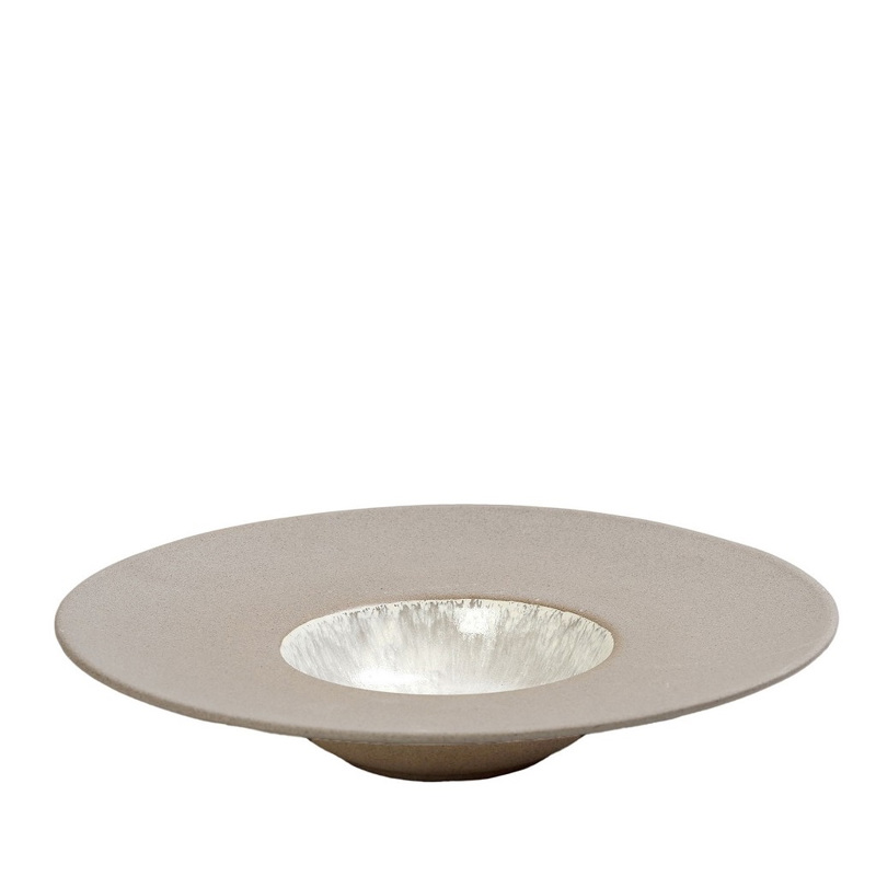 Πιάτο Ζυμαρικών Risotto ''SPIRIT'' Stoneware Μπεζ Φ27x5