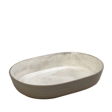 Πυρίμαχο Σκεύος ''SPIRIT'' Stoneware Μπεζ 36x26.5x7.2cm NIC714K1 Espiel