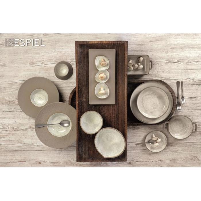 Πυρίμαχο Σκεύος ''SPIRIT'' Stoneware Μπεζ 36x26.5x7.2cm NIC714K1 Espiel Purimaxo Skevos ''SPIRIT'' Stoneware Bez 36x26.5x7.2cm NIC714K1 Espiel