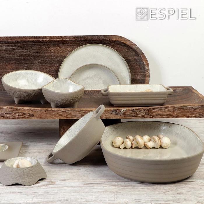 Πυρίμαχο Σκεύος ''SPIRIT'' Stoneware Μπεζ 36x26.5x7.2cm NIC714K1 Espiel Purimaxo Skevos ''SPIRIT'' Stoneware Bez 36x26.5x7.2cm NIC714K1 Espiel
