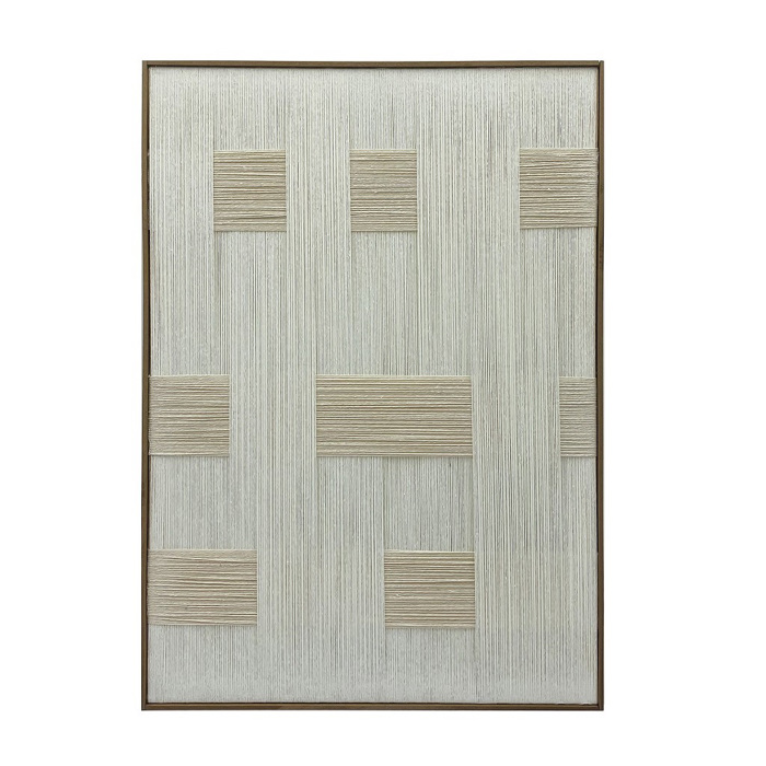 Pinakas me Korniza Xulini kai Nima Bez 50x3.5x70cm NIM104 Espiel