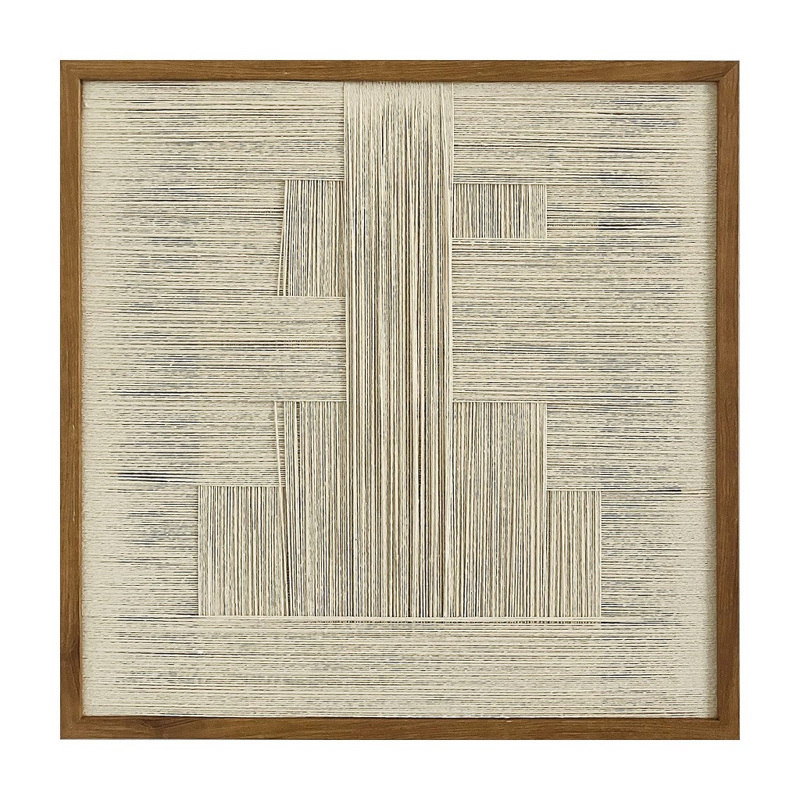 agiovlasitishome Διακοσμητικά τοίχου - ΣΗΜΑΝΤΙΚΟ: Σε περίπτωση διαφοράς τιμής από το κατάστημα ισχύει παντα και μόνο η τιμή του καταστήματος Πίνακας με Κορνίζα Μπεζ/Καφέ 50x2.8x50cm NIM106 Espiel