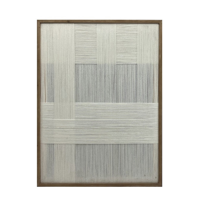 Pinakas me Korniza Xulini kai Nima Bez/Ggri 60x3x80cm NIM109 Espiel