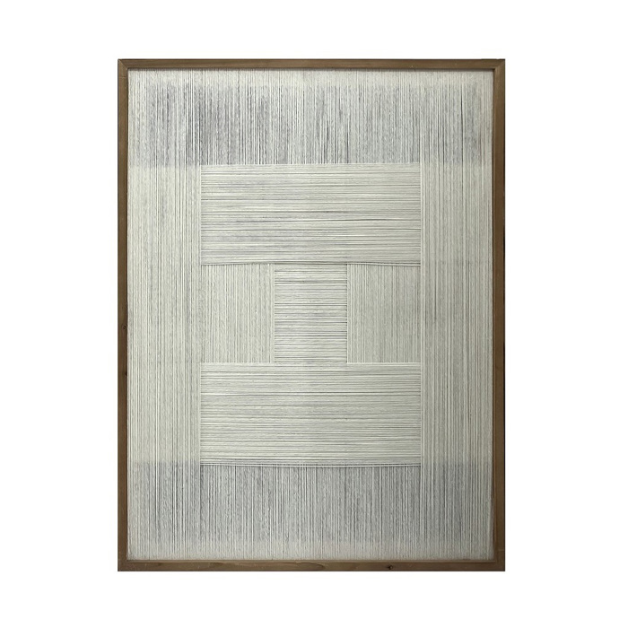 Pinakas me Korniza Xulini kai Nima Bez/Ggri 60x3x80cm NIM110 Espiel