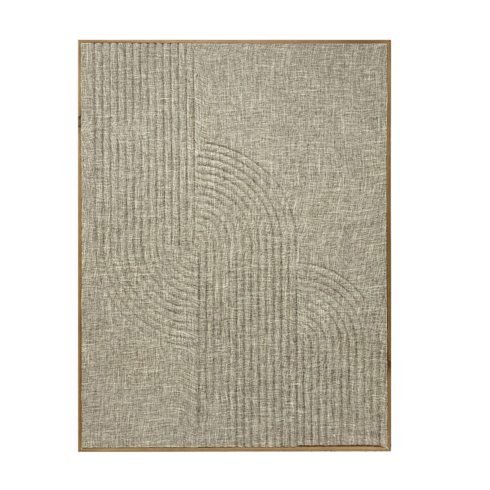 Pinakas me Korniza Xulini kai ufasma 3D Bez 60x3x80cm NIM113 Espiel