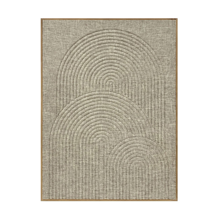 Pinakas me Korniza Xulini kai ufasma 3D Bez 60x3x80cm NIM114 Espiel
