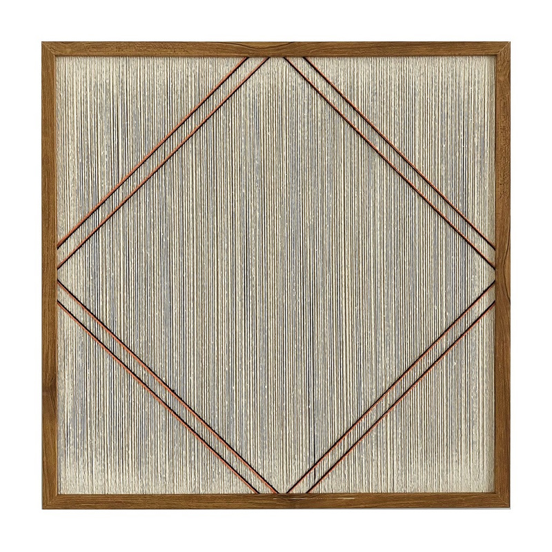 Πίνακας με Κορνίζα Μπεζ/Καφέ 50x2.8x50cm NIM115 Espiel