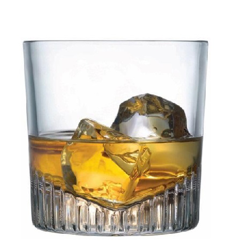 ΣΕΤ 6 ΤΕΜΑΧΙΩΝ ΠΟΤΗΡΙ ΟΥΙΣΚΙ NUDE CALDERA 270CC H: 8.4 D: 8.2 6/24 NU68124-6 ESPIEL