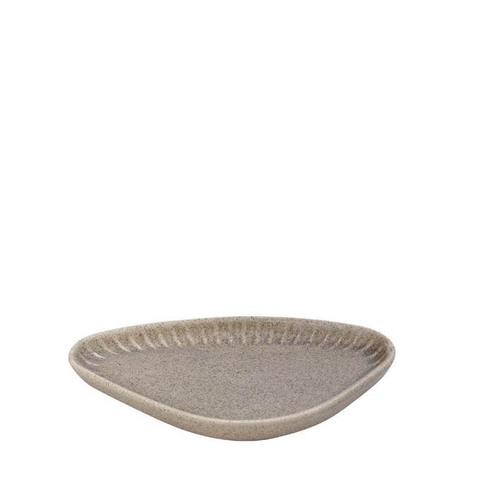 Sunodeftiko Piataki Rixo ''GOBI'' Trigno Porselanis Bez Mat 17.5x9.5x2.3cm OW2015K6 Espiel