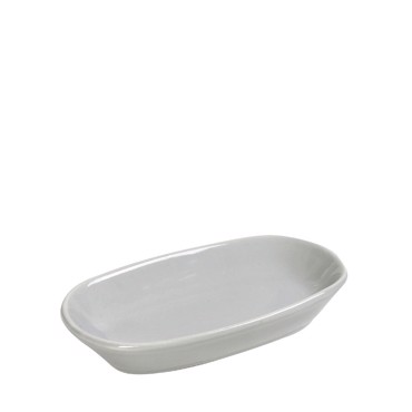 Συνοδευτικό Πιάτο Ορθογώνιο 'ESSENTIALS' Πορσελάνης Γκρί 15x8.5x2cm OWA112K6 Espiel