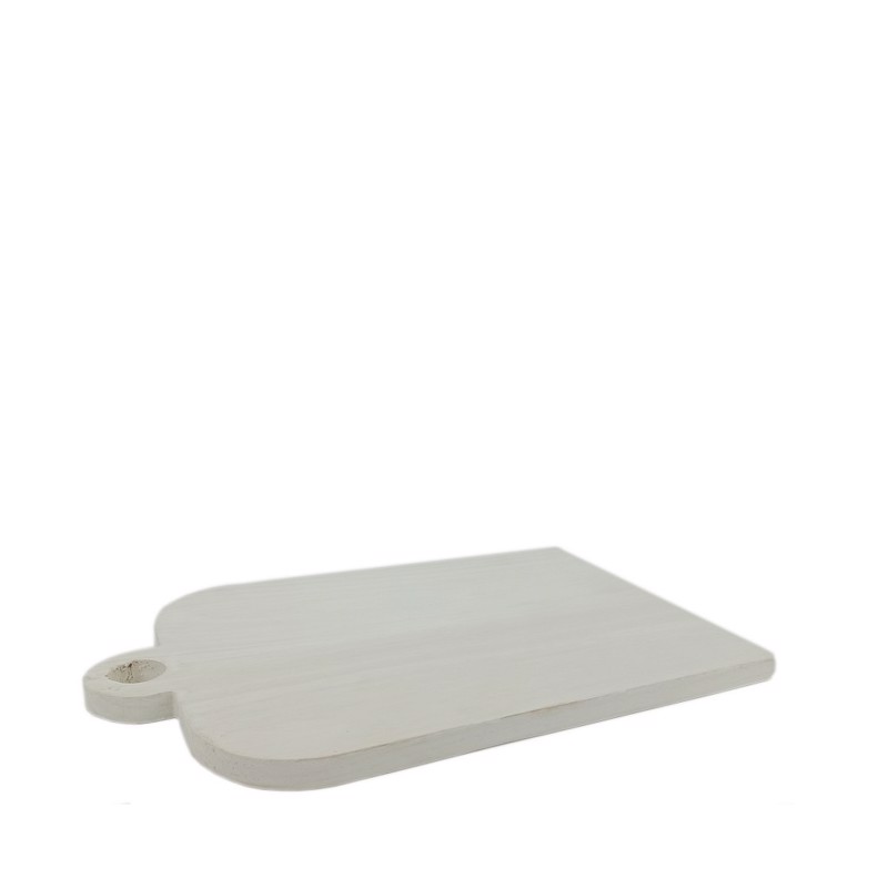 Πλατώ Σερβιρίσματος Ξύλινο Λευκό 45.7x29x1.9cm PIK101 E