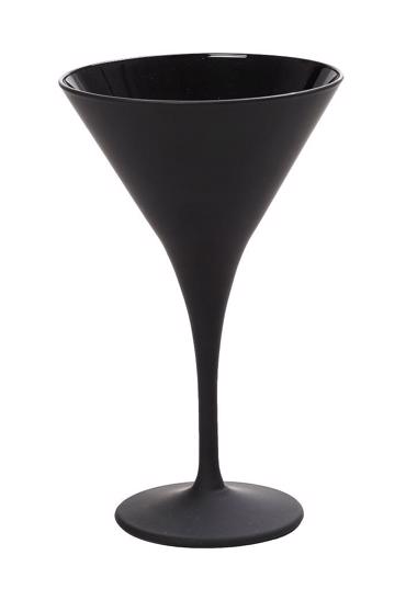 Ποτήρι Martini ''Κωνικό'' Μαύρο Mat 250cc 10.5Χ17.5εκ RAB326K6 Espiel