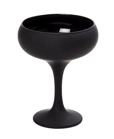 ΠΟΤΗΡΙ ΣΑΜΠΑΝΙΑΣ ΓΥΑΛΙΝΟ ΜΑΥΡΟ Φ9.5x13.2cm 270ml RAB329K6 ESPIEL