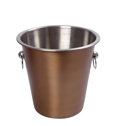 Σαμπανιέρα Ανοξείδωτη Χάλκινο Ματ Φ22x22cm RAP118 Espiel