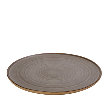 Πιάτο Ρηχό ''CALABRIA'' Stoneware Μπεζ Φ28.6x1.1cm REP108K6 Espiel