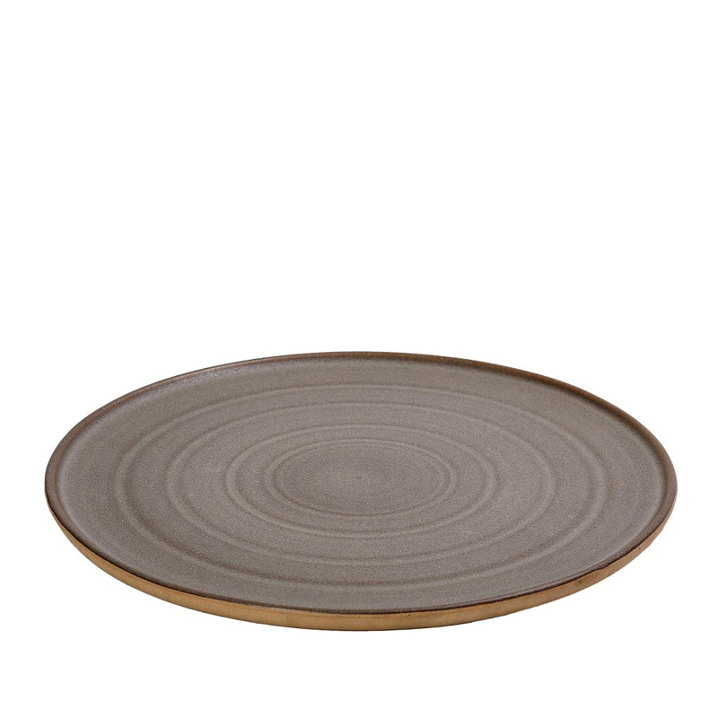Πιάτο Ρηχό ''CALABRIA'' Stoneware Μπεζ Φ28.6x1.1cm REP1