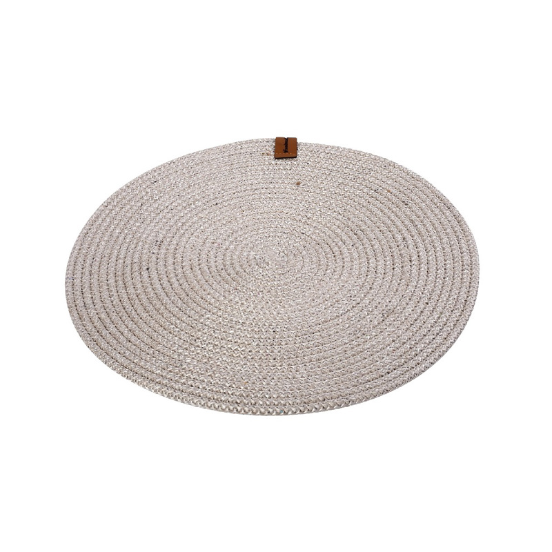 Διακοσμητικά Επιτραπέζια agiovlasitishome - ΣΗΜΑΝΤΙΚΟ: Σε περίπτωση διαφοράς τιμής από το κατάστημα ισχύει παντα και μόνο η τιμή του καταστήματος Σουβέρ Στρογγυλό από Σχοινί Λευκό Φ12x0.3cm ROB121K6 Es