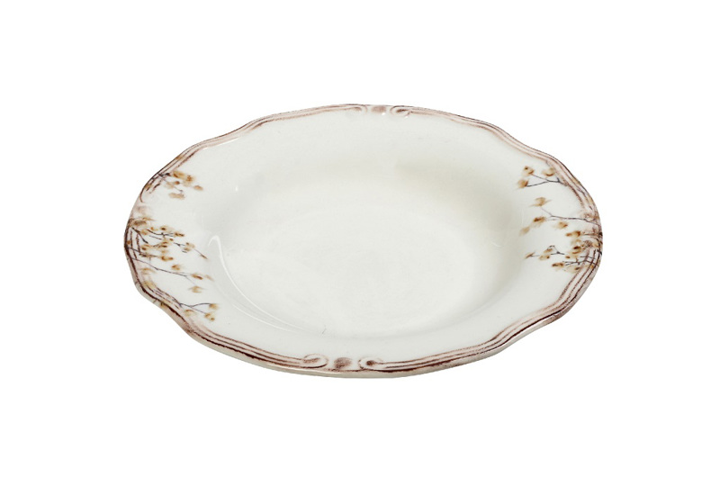 Almond Πιάτο Βαθύ Stoneware 24εκ. RPR202K6 Espiel