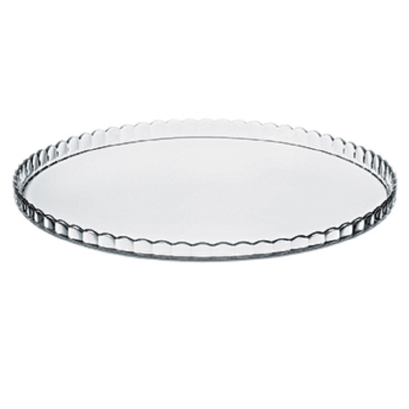 Υαλικά agiovlasitishome - ΣΗΜΑΝΤΙΚΟ: Σε περίπτωση διαφοράς τιμής από το κατάστημα ισχύει παντα και μόνο η τιμή του καταστήματος Πιατέλα Τουρτιέρας Γυάλινη Φ32.2x1.6cm SP10345G1 Espiel