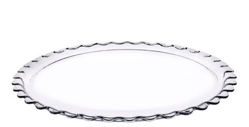 Πιατέλα Γυάλινη Φ37X1.4cm SP10539G1 Espiel