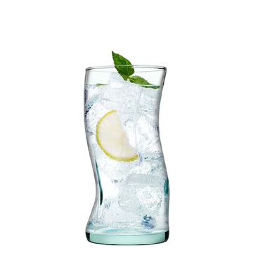 Ποτήρι Long Drink Amorf 440cc H: 15 D: 7cm Recycled Glass P/840 SP420928K4 Espiel