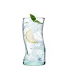 Potiri Long Drink Amorf 440cc H: 15 D: 7cm Recycled Glass P/840 SP420928K4 Espiel