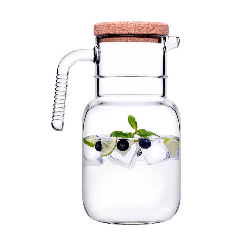 Κανάτα Γυάλινη ''HOOP'' 1500ml Φ16x22.4cm SP43783G1C Es