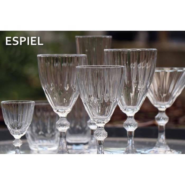ΠΟΤΗΡΙ ΠΟΤΟΥ ΓΥΑΛΙΝΟ Φ5,5x10,5cm 52ml SP440113G6 ESPIEL POTIRI POTOu GALINO F5,5x10,5cm 52ml SP440113G6 ESPIEL