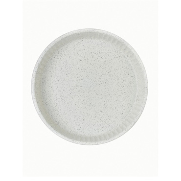 Πυρίμαχο Στρογγυλό Σκεύος Γυάλινο Λευκό Φ26X4.5cm 1720ml SP59044G1W Espiel