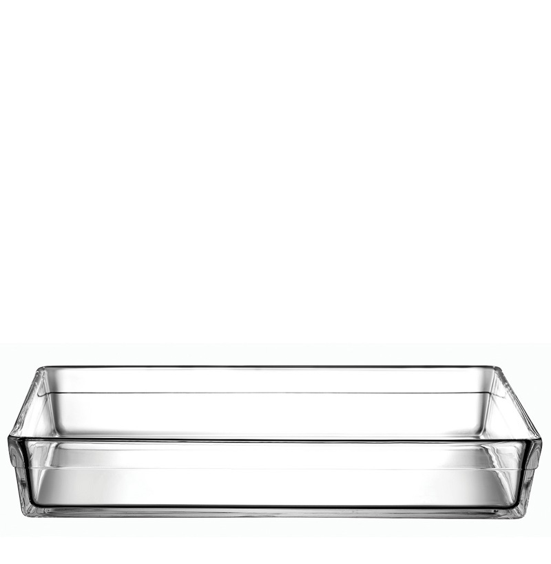 Πυρίμαχο Σκεύος ''BORCAM'' Γυάλινο 4350ml 36.7x25.7x6cm SP59334G1 Espiel