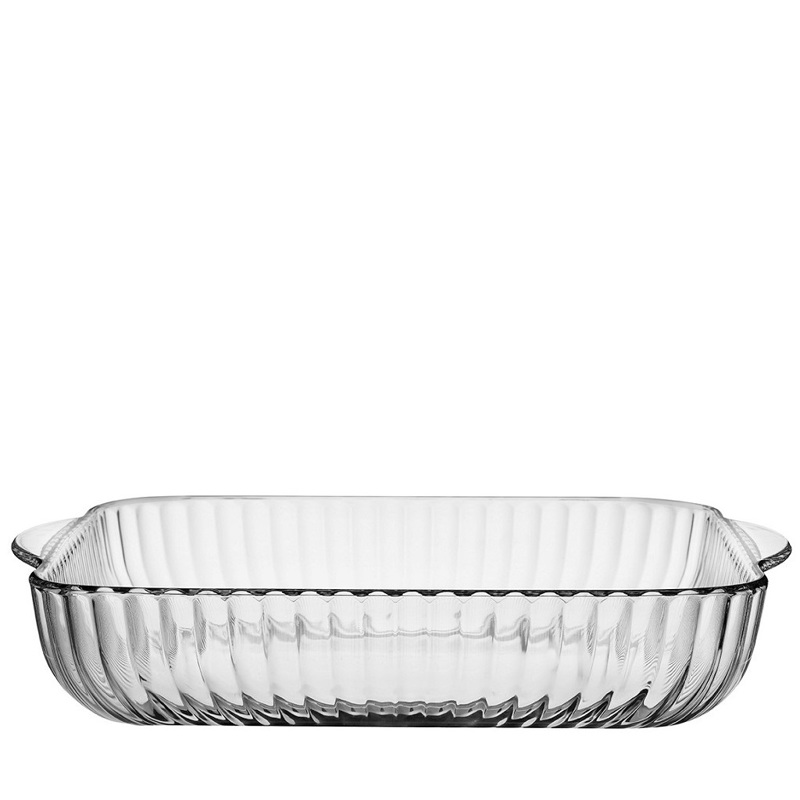 Πυρίμαχο Σκεύος 'BORCAM' Γυάλινο 3200ml 31.7x31.7x6cm SP59394S1 Espiel