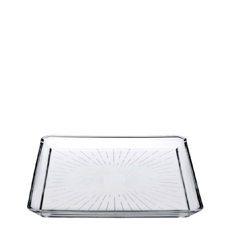 Υαλικά agiovlasitishome - ΣΗΜΑΝΤΙΚΟ: Σε περίπτωση διαφοράς τιμής από το κατάστημα ισχύει παντα και μόνο η τιμή του καταστήματος Πιατέλα Σερβιρίσματος Τετράγωνη 'MADLEN' από Κρυσταλλίν