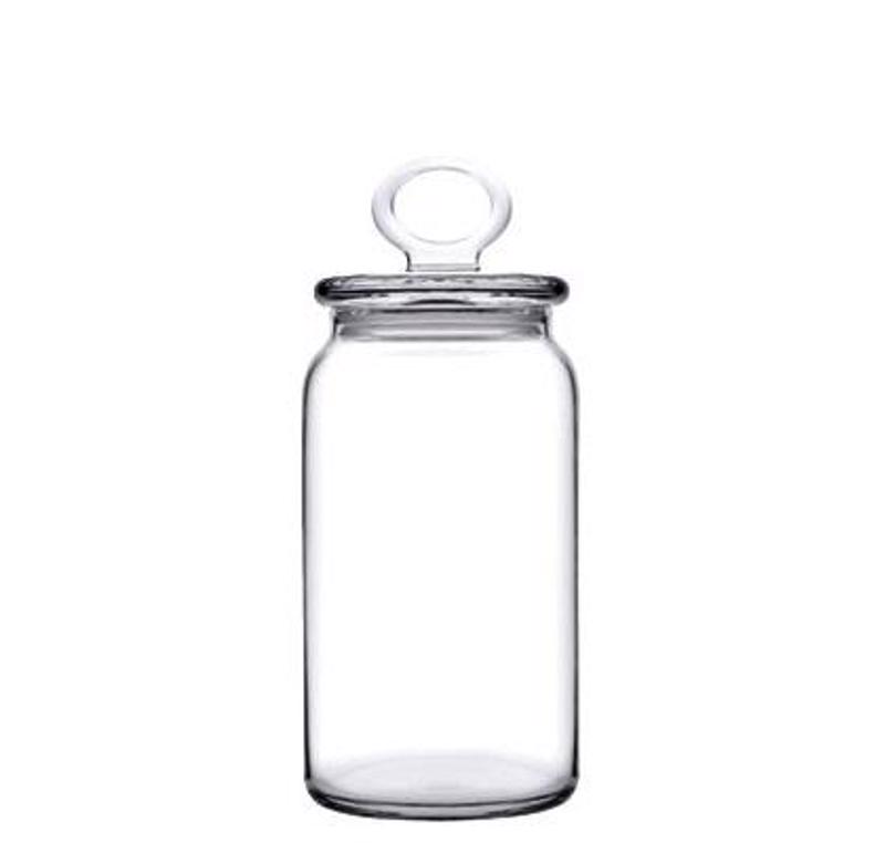 Διακοσμητικά και αξεσουαρ κουζίνας agiovlasitishome - ΣΗΜΑΝΤΙΚΟ: Σε περίπτωση διαφοράς τιμής από το κατάστημα ισχύει παντα και μόνο η τιμή του καταστήματος Βάζο Αποθήκευσης 'KITCHEN SLIM' Γυάλινο 1130ml Φ8x17.8c