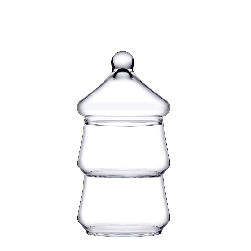 Υαλικά agiovlasitishome - ΣΗΜΑΝΤΙΚΟ: Σε περίπτωση διαφοράς τιμής από το κατάστημα ισχύει παντα και μόνο η τιμή του καταστήματος Τουρτιέρα ''VILLA PATISSERIE'' Γυάλινη 870ml Φ11.5x26.1