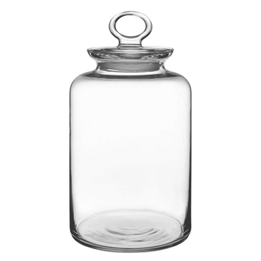 Βάζο Γυάλινο με Καπάκι ''KITCHEN'' 2640ml Φ14.1x26.1cm SP98677G1 Espiel