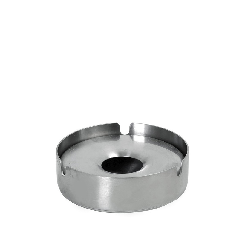 Ανοξείδωτο Σταχτοδοχείο Αντιανεμικό με Καπάκι 18/0 PVD 