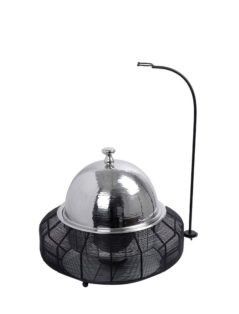 Chaffing Dish Ανοξείδωτο Ατσάλι/Σίδηρος/Αλουμίνιο Μαύρο