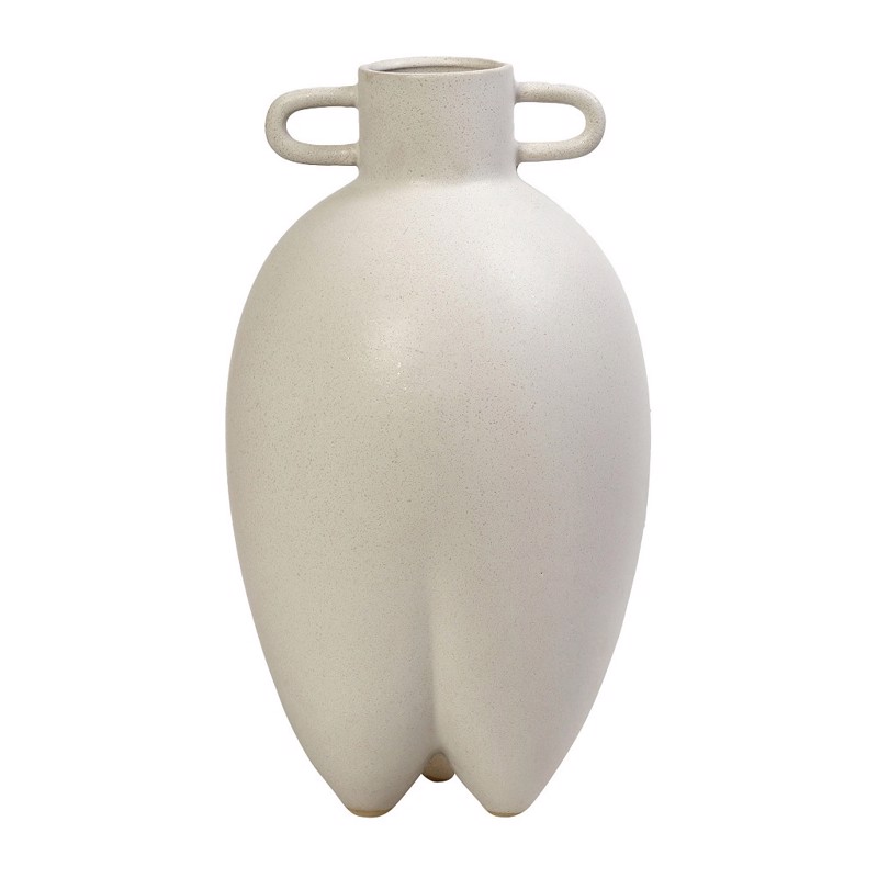 Διακοσμητικά Επιτραπέζια agiovlasitishome - ΣΗΜΑΝΤΙΚΟ: Σε περίπτωση διαφοράς τιμής από το κατάστημα ισχύει παντα και μόνο η τιμή του καταστήματος Βάζο Λευκό Κεραμικό Φ21.2x37cm TAS222 Espiel