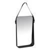 Kathreptis Toixou Metallikos Orthognios Mavros me Labi PU 32x6x50cm TAX104 Espiel