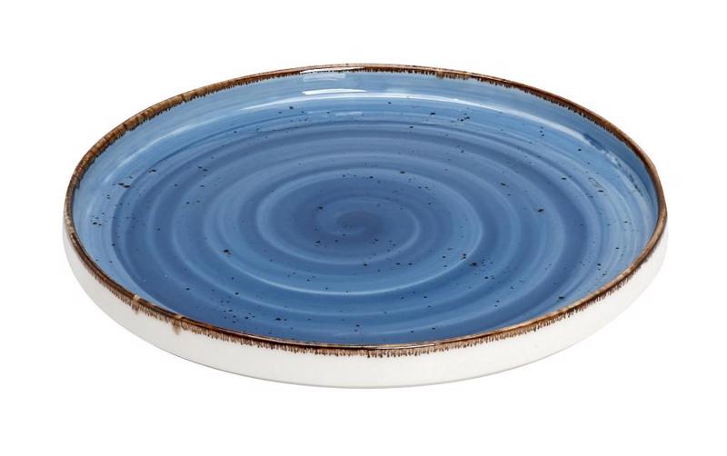 Πιάτο Ρηχό Πορσελάνης Μπλέ Φ30x2cm TLF130K6 Espiel