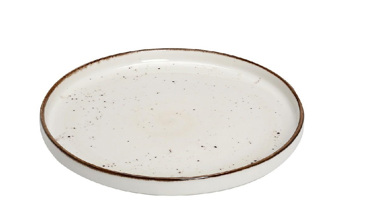 Πιάτο Ρηχό Πορσελάνης Λευκό Φ26X1.5cm TLK131K6 Espiel