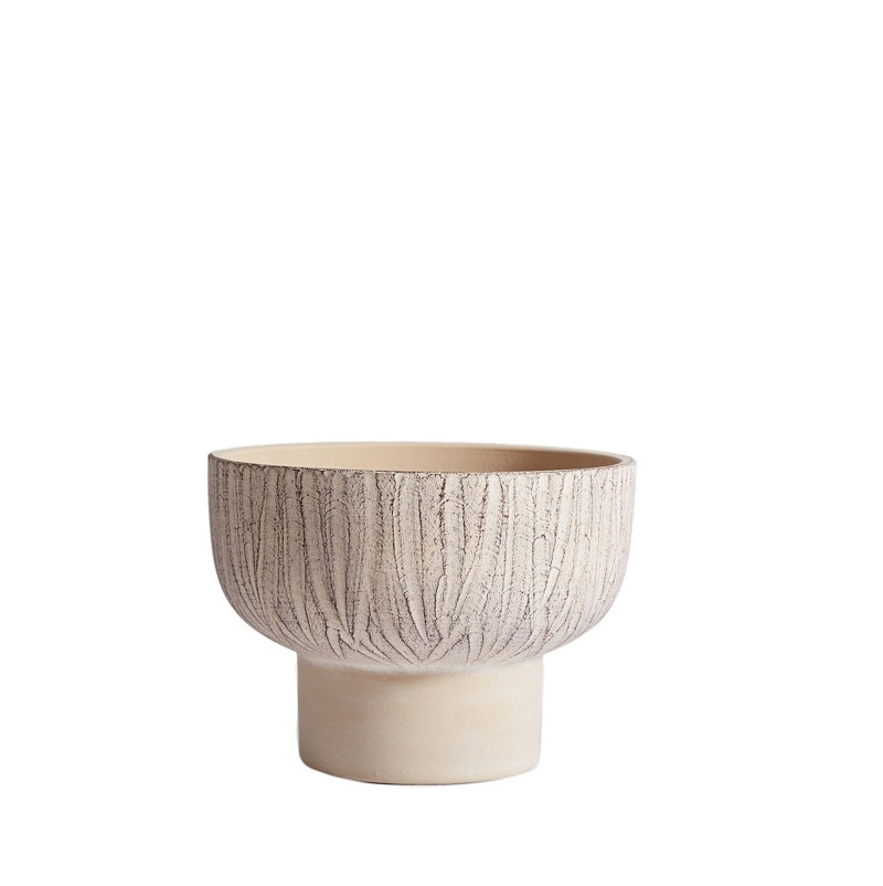 Espiel - ΣΗΜΑΝΤΙΚΟ: Σε περίπτωση διαφοράς τιμής από το κατάστημα ισχύει παντα και μόνο η τιμή του καταστήματος Κασπώ Κεραμικό Μπεζ Φ30x22.5cm TOF101 Espiel